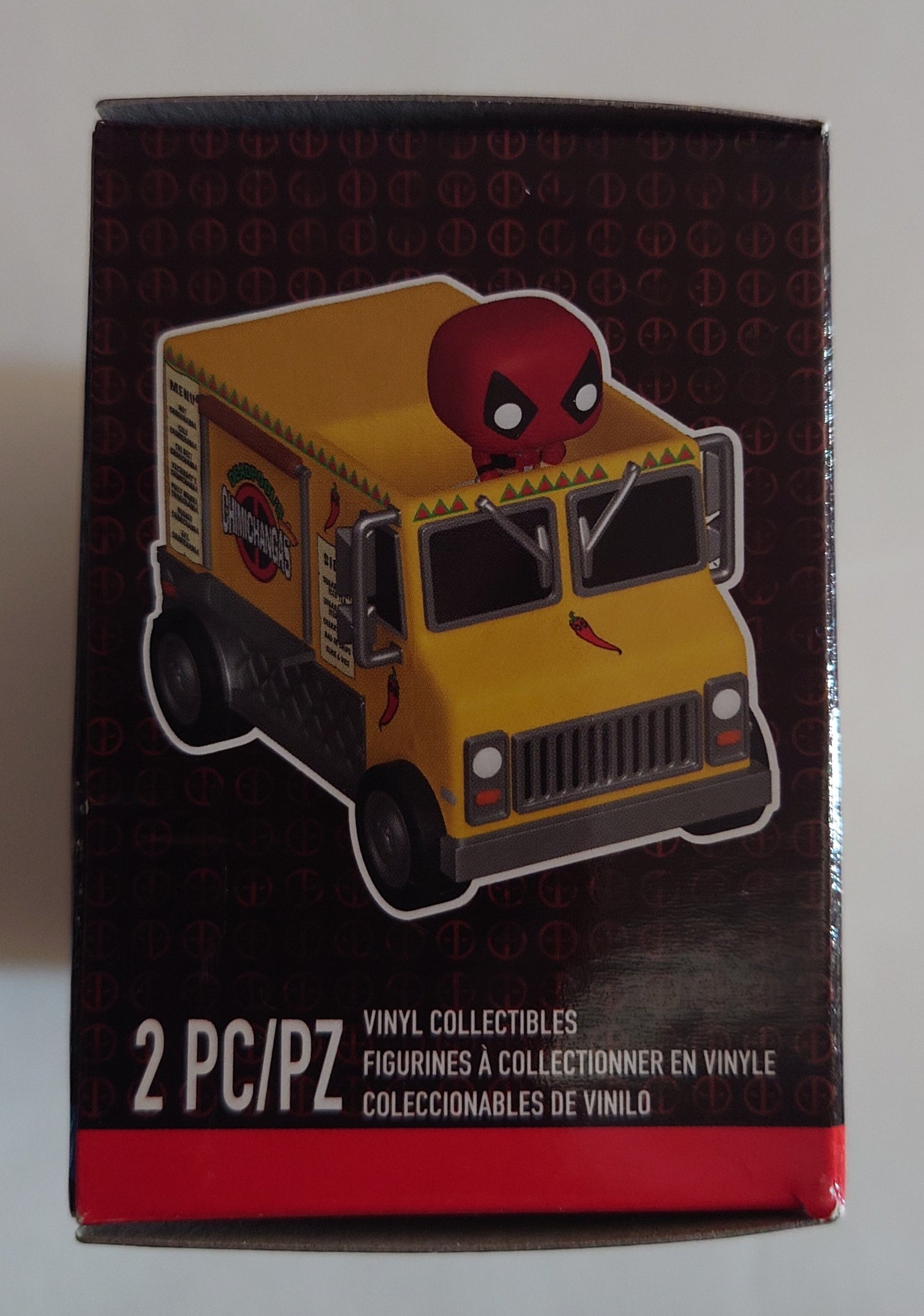 Funko Bitty Pop Rides Marvel Deadpool Chimichanga Food Truck
