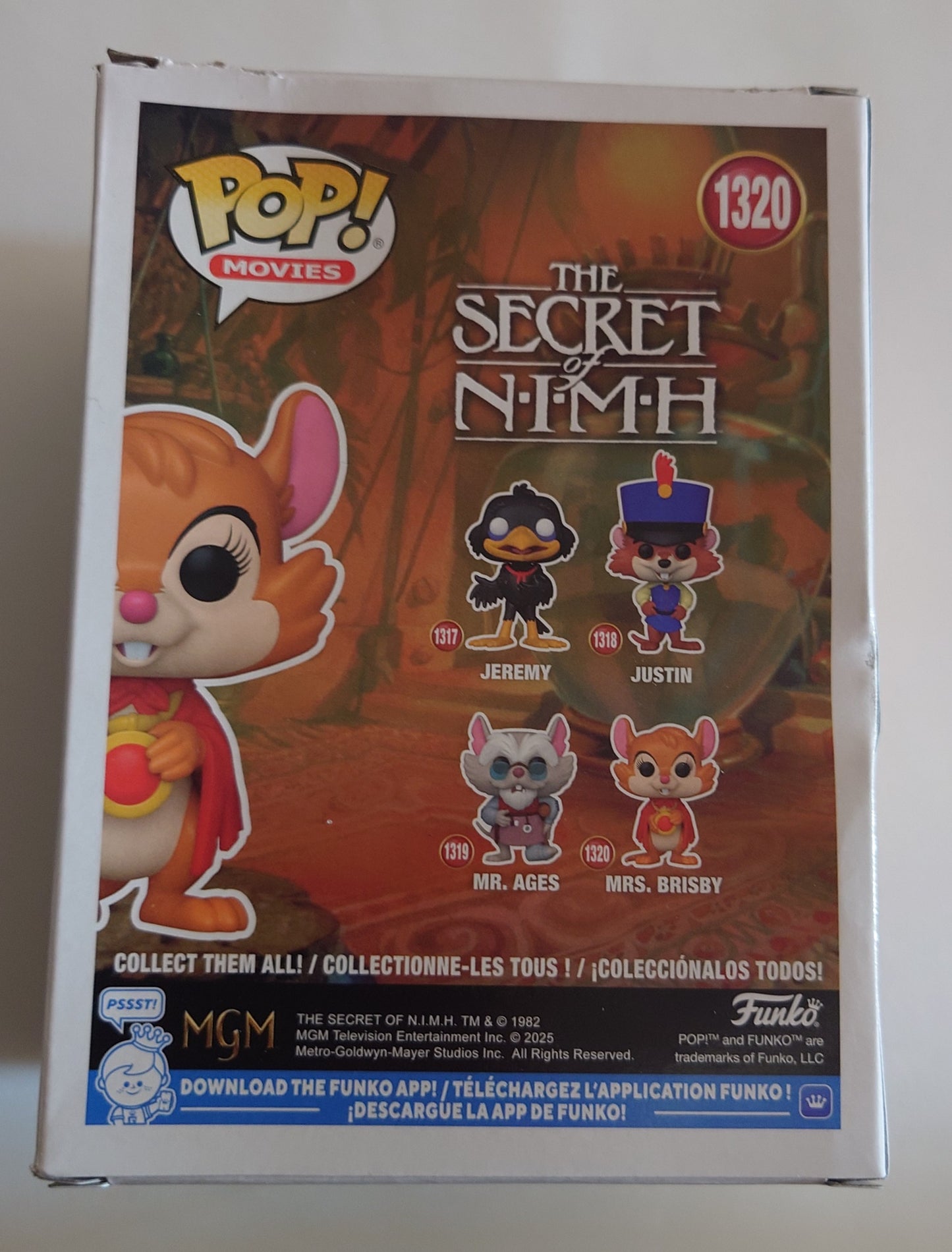 Mrs. Bixsby The Secret of Nimh Funko Pop Movies 1320