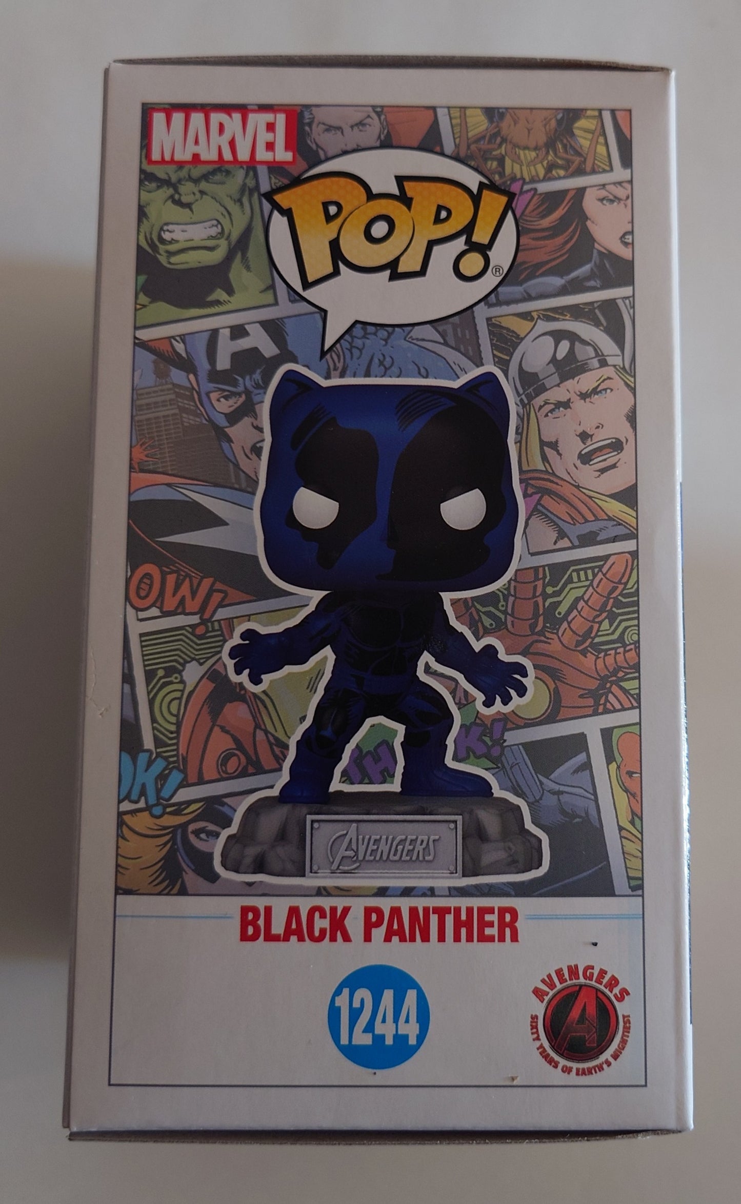 Black Panther Funko Pop! Amazon Exclusive 1244 Marvel