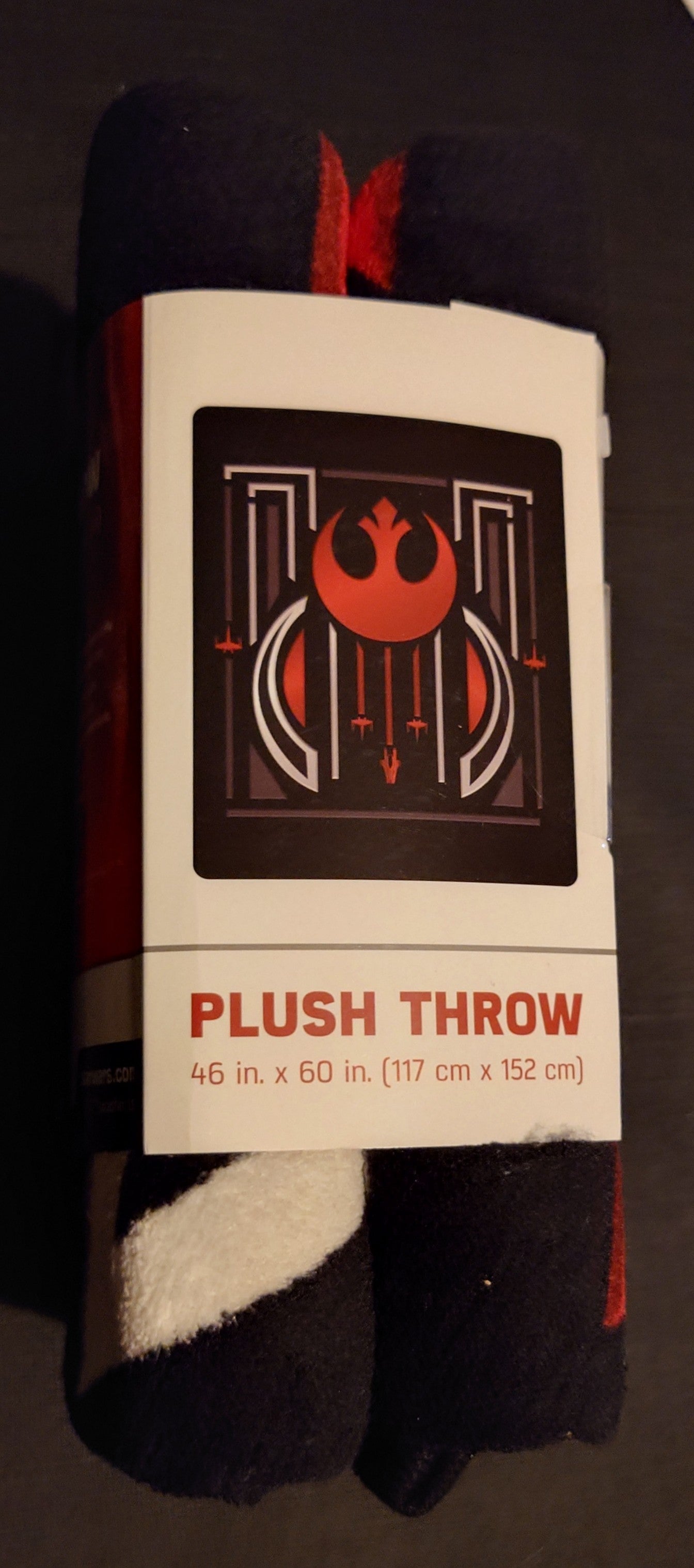 Star Wars Plush Throw 117cm x 152cm The Last Jedi