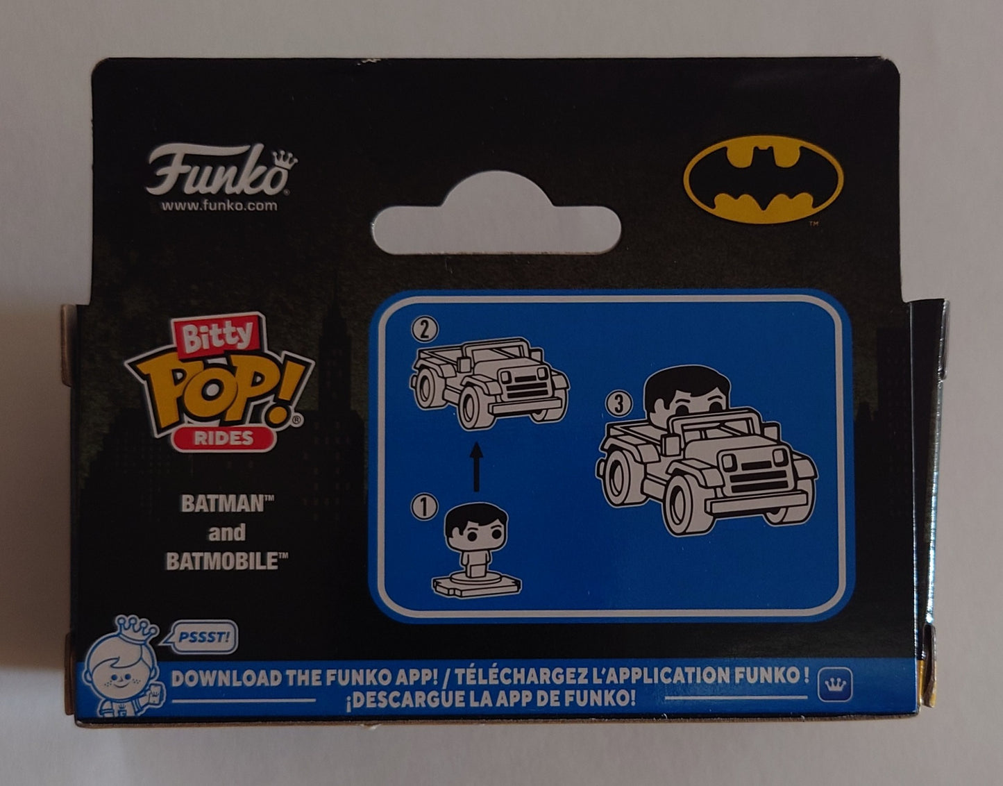 Funko Bitty Pop DC Batman Batmobile