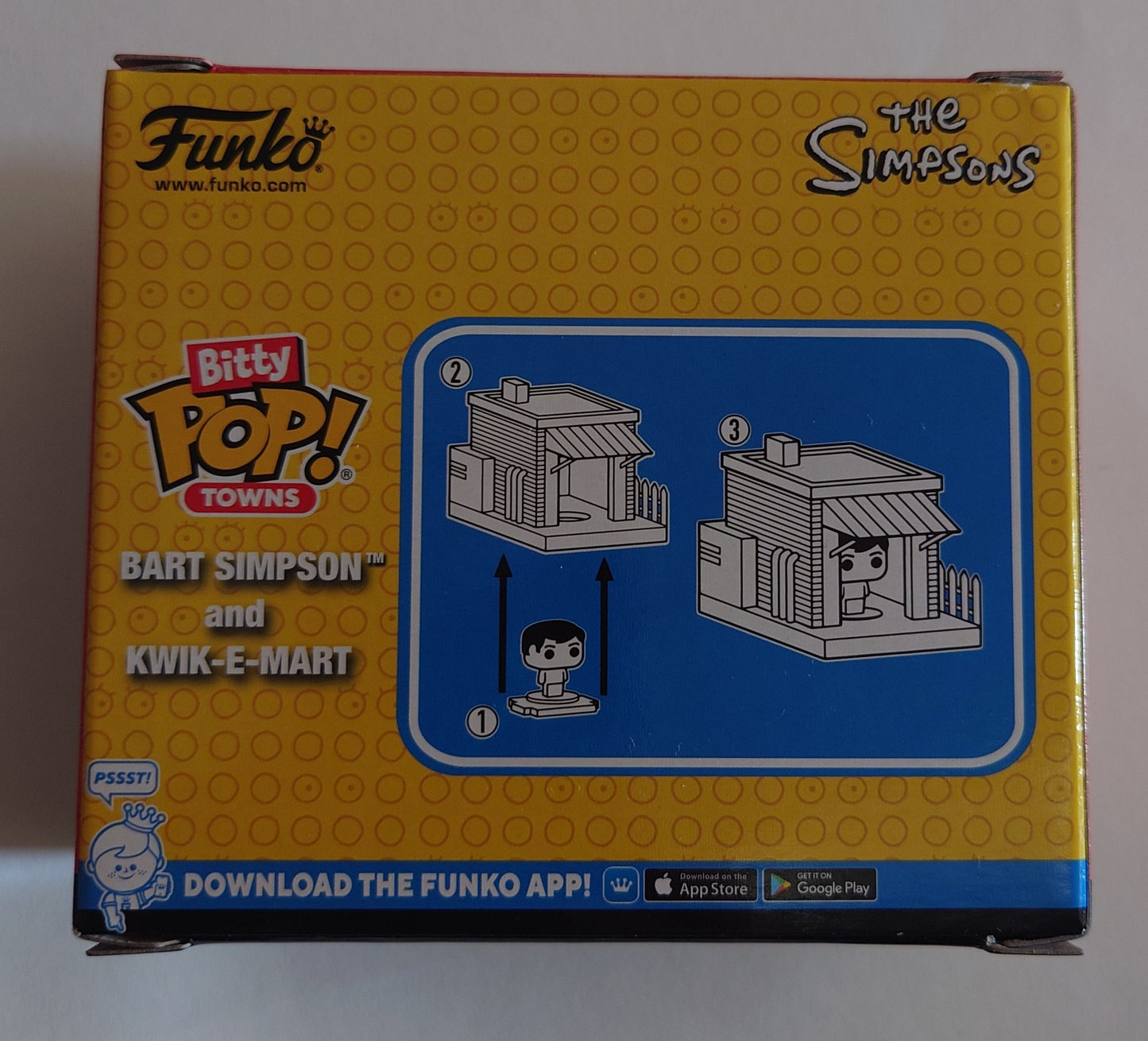Funko Bitty Pop Towns Bart Simpson Kwik-e-Mart