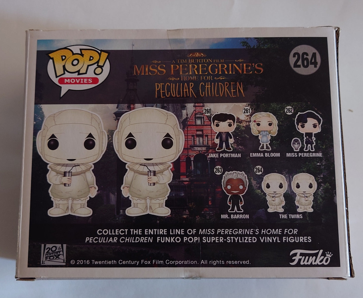 The Twins Funko Pop Movies 264 Miss Peregrine's Home for Peculiar Children